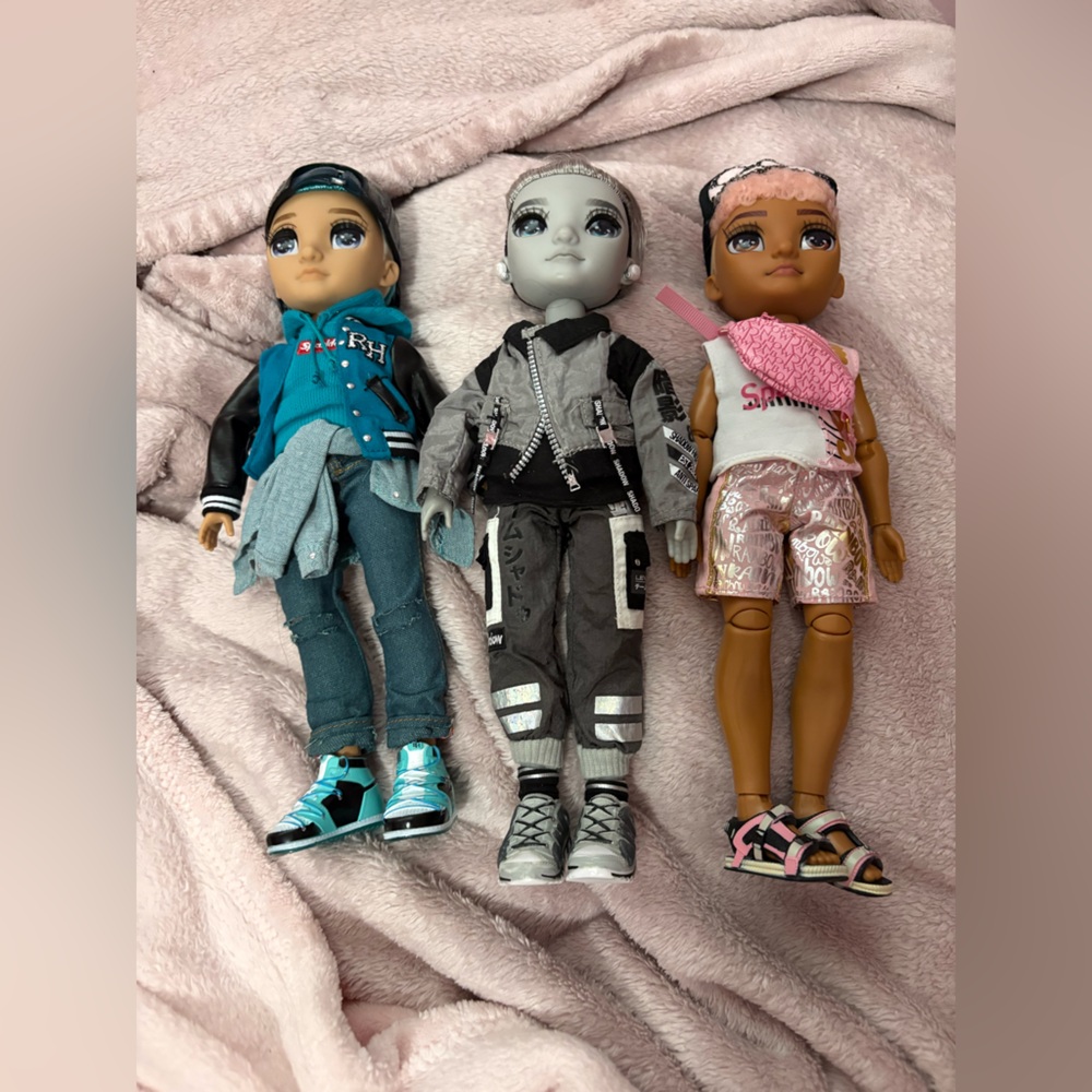 Rainbow high boy doll lot of 3 dolls lot 2